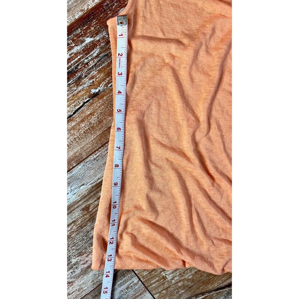 Athleta Breezy Wrap Tank Top XS Peach Sleeveless Modal Blend Lightweight - Picture 7 of 10